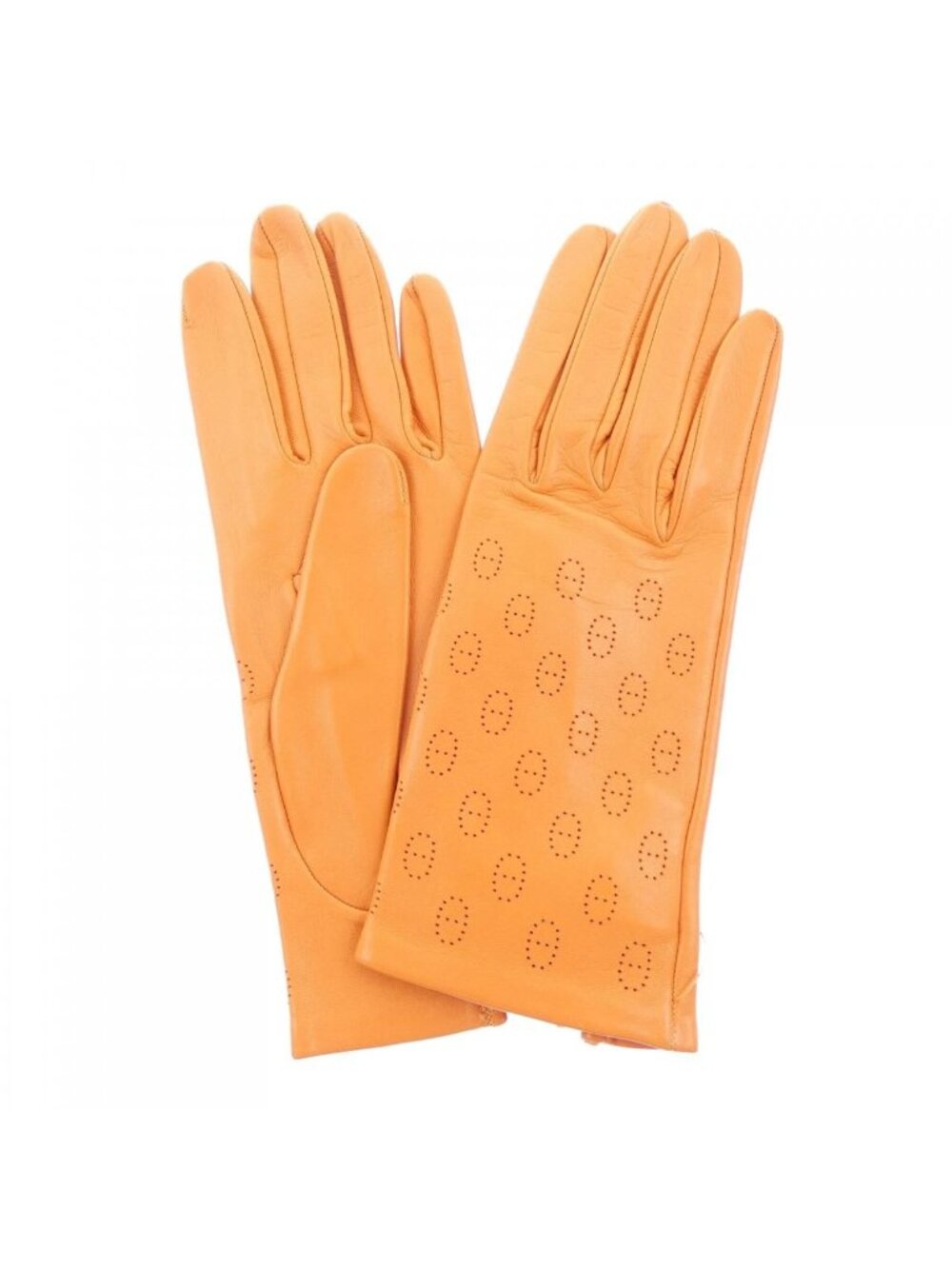 Hermes Glove Orange